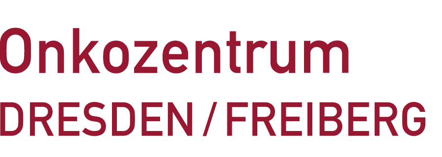 Logoschriftzug des Onkozentrums Dresden/Freiberg